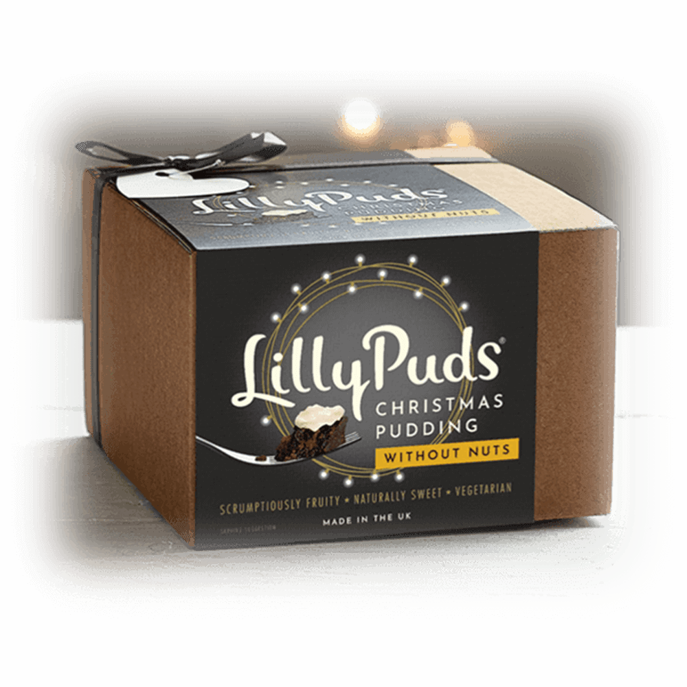 Lilly Puds Christmas Pudding Without Nuts  454g